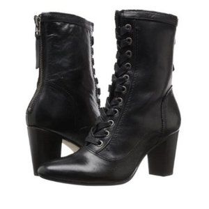 Johnston & Murphy Black Adaline Ankle Boots